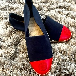NWT Tory Burch Color Block Espadrilles
